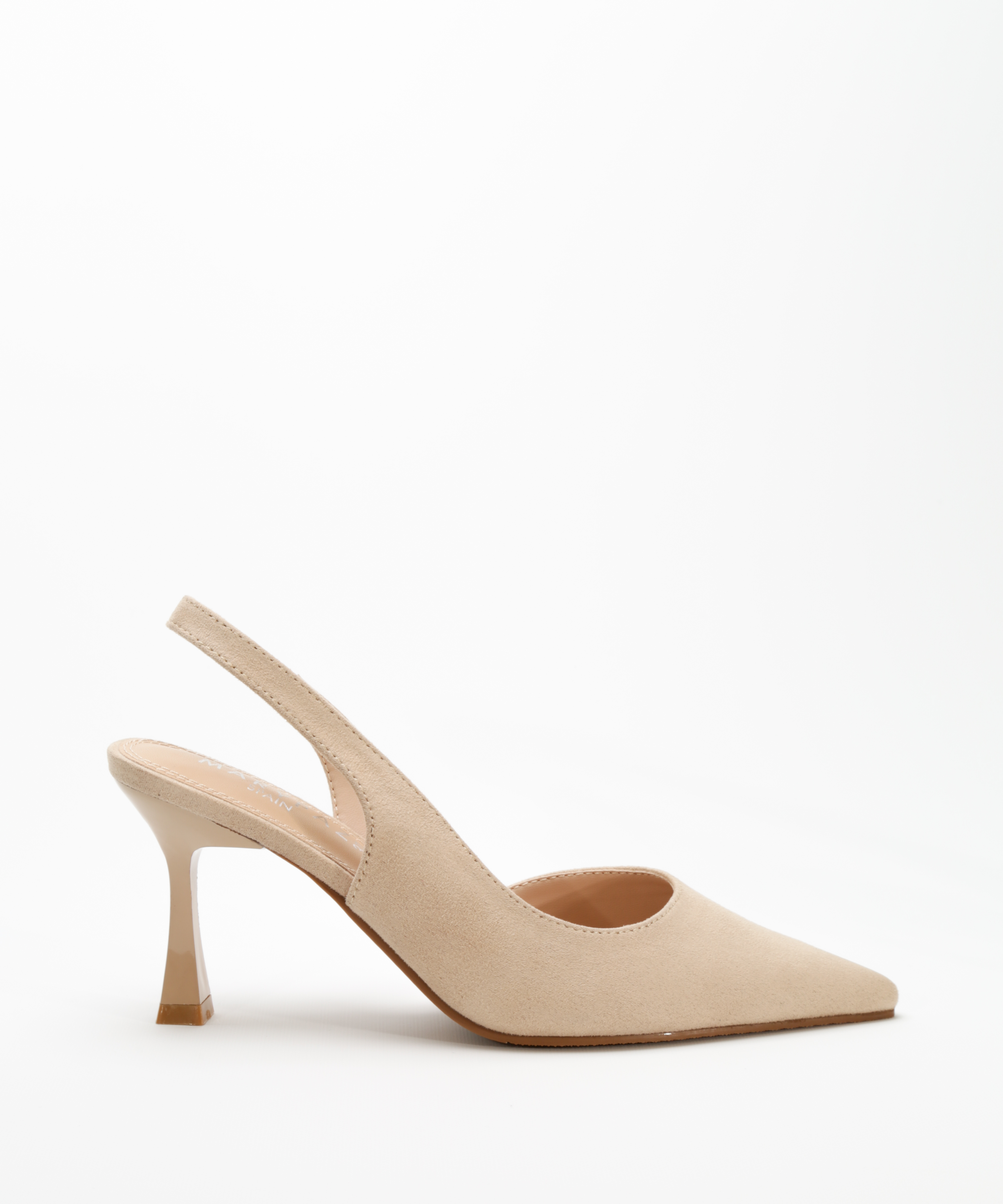 Zapato tac&oacute;n destalonado ante